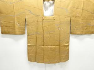 抽象波模様道行コート